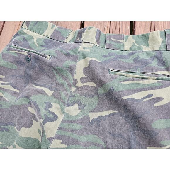 Vintage Cabelas Brush Guard Camo Hunting Pants Fleece Lined Upland Mens 36 - Picture 11 of 12